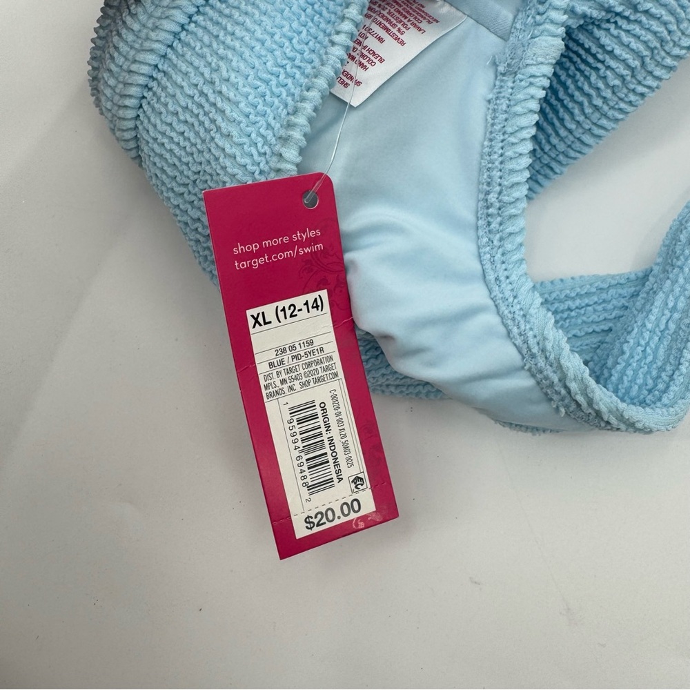Xhilaration Blue Bikini Top - Picture 8 of 9